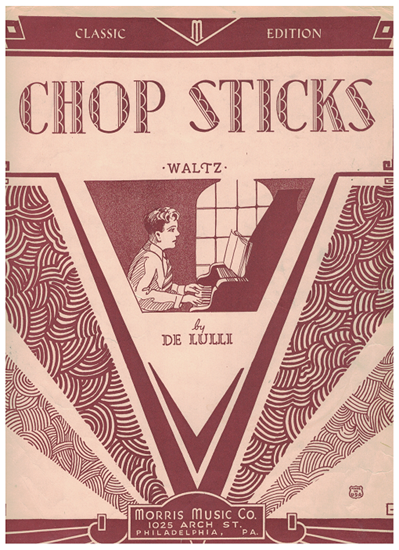 Picture of Chop Sticks, De Lulli, ed. Harold Potter, piano solo 
