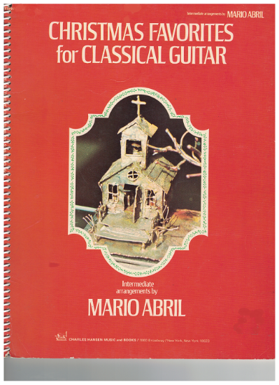 Picture of Christmas Favorites for Classical Guitar, arr. Mario Abril