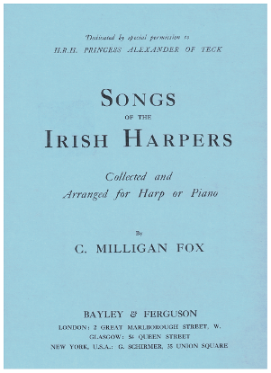 Picture of Songs of the Irish Harpers, arr. C. Milligan Fox for Harp or Piano