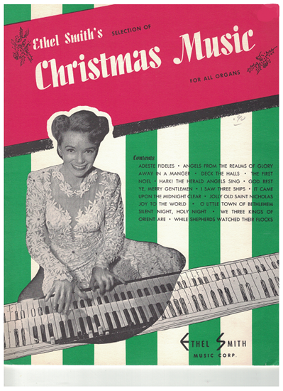 Picture of Ethel Smith, Christmas Music for All Organs, songbook