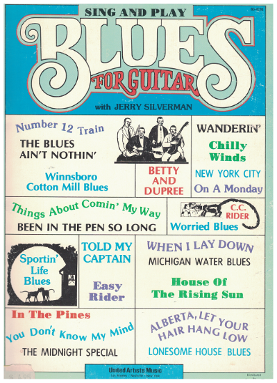 Picture of Sing and Play Blues for Guitar, ed. Jerry Silverman