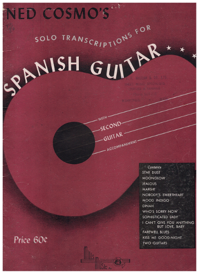 Picture of Ned Cosmo's Solo Transcriptions for Spanish Guitar
