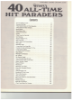Picture of 40 Groovy All-Time Hit Paraders, Modern World Library No. 140, C & G chord organ 