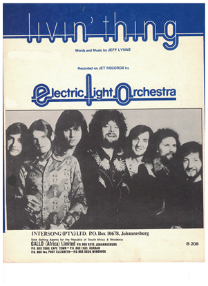 Picture of Livin' Thing, Jeff Lynne, recorded by Electric Light Orchestra