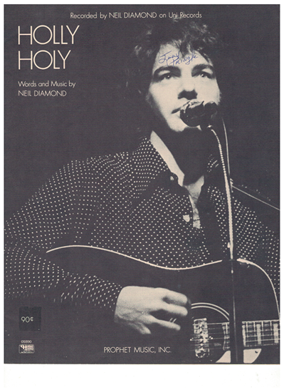Picture of Holly Holy, written & recorded by Neil Diamond