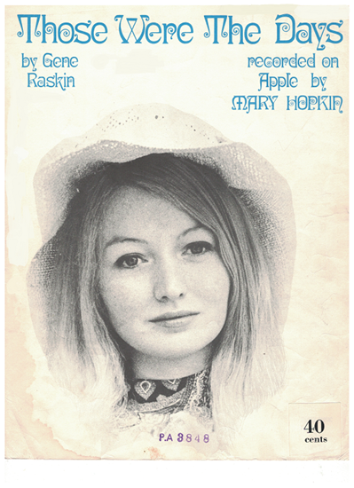 Picture of Those Were the Days, Gene Raskin, recorded by Mary Hopkin