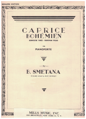 Picture of Caprice Bohemien(Bohemian Polka), Bedrich Smetana