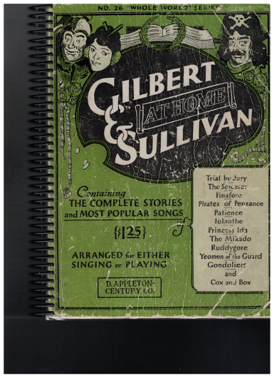 Picture of Gilbert & Sullivan At Home, Whole World Series No. 26, ed. Albert W. Wier