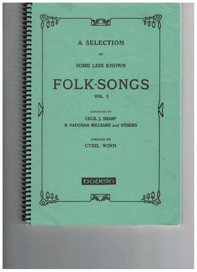 Picture of Folk-Songs Vol. 2, arr. Cecil J. Sharp & R. Vaughan Williams, unison