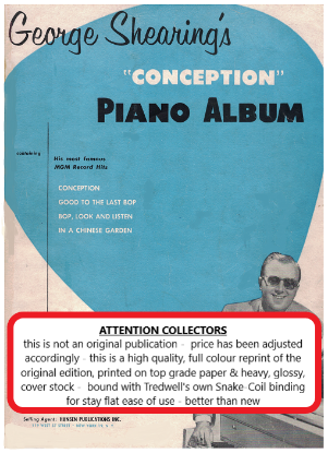 Picture of George Shearing, Conception Piano Album