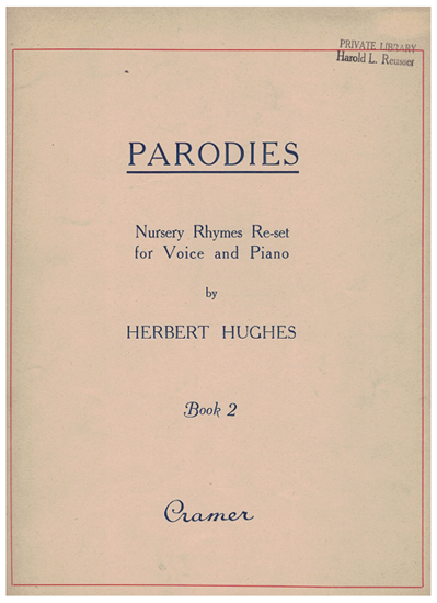 Picture of Parodies Book 2, Herbert Hughes, songbook