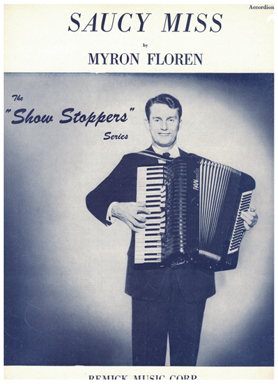 Picture of Saucy Miss, written & recorded by Myron Floren, accordion solo