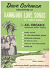Picture of To You Sweetheart Aloha, Harry Owens, arr. Dave Coleman for organ/vocal solo