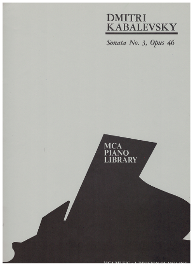 Picture of Sonata No. 3 Op. 46 (1966 Revised Edition), Dmitri Kabalevsky, edited Carl A. Rosenthal, piano solo