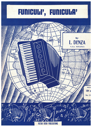 Picture of Funiculi Funicula, L. Denza, arr. Pietro Deiro for accordion solo