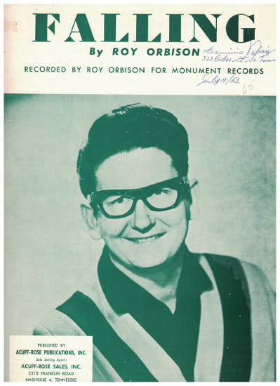 Picture of Falling, written & recorded by Roy Orbison