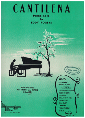 Picture of Cantilena, Eddy Rogers, piano solo 