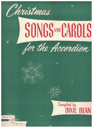 Picture of Christmas Songs & Carols for the Accordion, arr. Dixie Dean