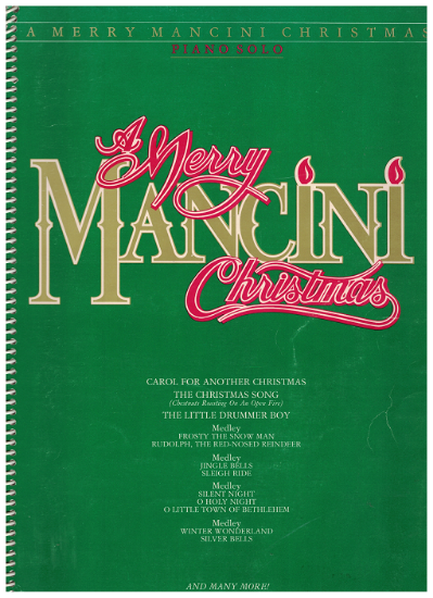 Picture of A Merry Mancini Christmas, Henry Mancini, piano solo