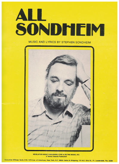 Picture of All Sondheim (Vol. 1), music & lyrics by Stephen Sondheim