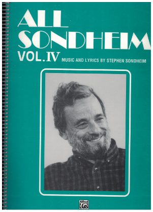Picture of All Sondheim Vol. 4, music & lyrics by Stephen Sondheim