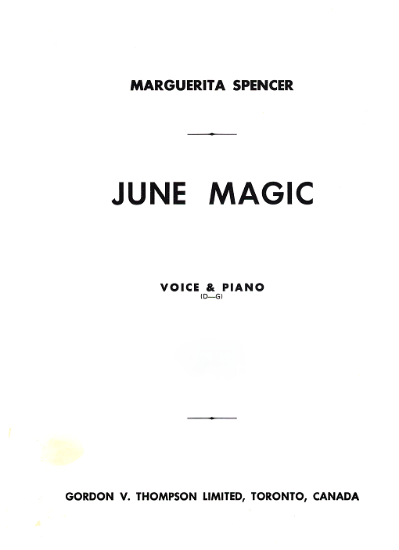 Picture of June Magic, Marguerite Spencer