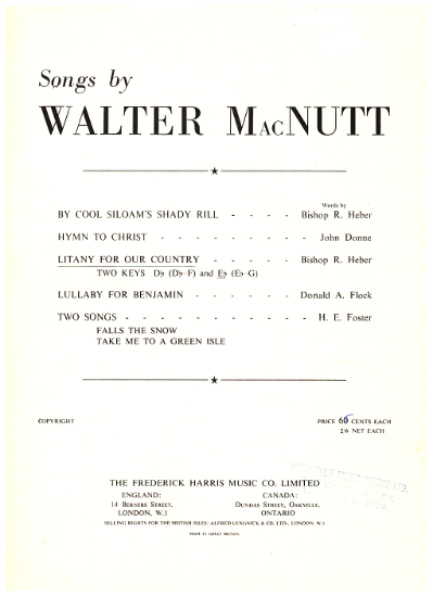 Picture of Litany for Our Country, Walter MacNutt
