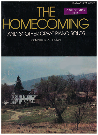 Picture of The Homecoming & 31 Other Great Piano Solos, revised 2nd Edition, compiled by Jan Thomas