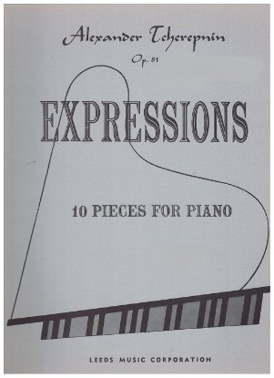 Picture of Ten Expressions for Piano Op. 81, Alexander Tcherepnin
