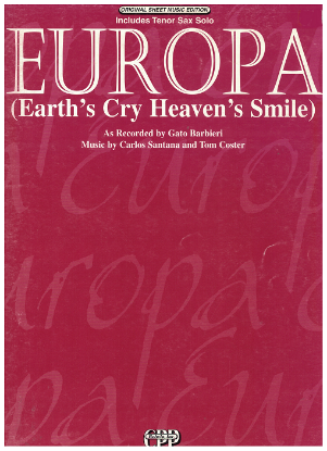 Picture of Europa (Earth's Cry Heaven's Smile), Carlos Santana & Tom Coster, recorded by Gato Barbieri
