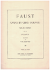 Picture of Faust, Charles Gounod, piano solo transcription by W. K. Bassford