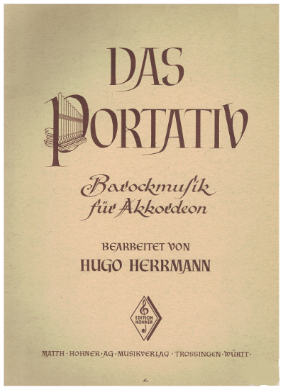 Picture of Baroque Music for Accordion, ed. Hugo Hermann