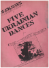 Picture of Five Ukrainian Dances, arr. for accordion by M. G. Olekson