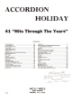 Picture of Accordion Holiday, 41 Hits Throught the Years, arr. Pietro Deiro(Jr. & Sr.), Charles Magnante, Michael Edwards, Andy Arcari, Joe Trolli & Tito