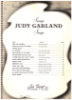 Picture of Songs Judy Garland Sings