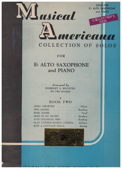 Picture of Musical Americana Vol. 2, arr. Forrest L. Buchtel, alto sax & piano 