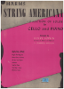Picture of Harms String Americana Collection of Solos for Cello & Piano Book 1, arr. Henry Sopkin & F. Campbell-Watson