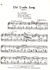 Picture of Old Cradle Song (Spana), E. Melartin Op. 7, piano solo 