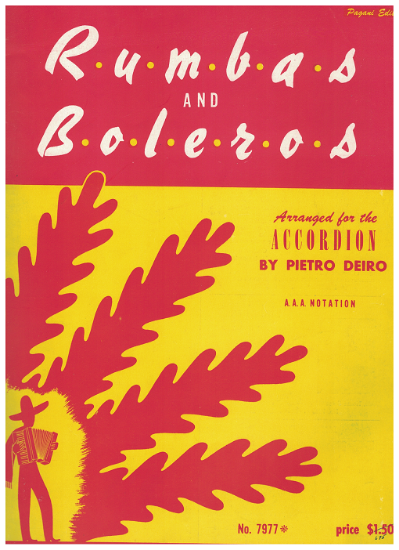 Picture of Rumbas and Boleros, arr. Pietro Deiro, accordion solo