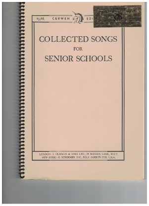 Picture of Collected Songs for Senior Schools