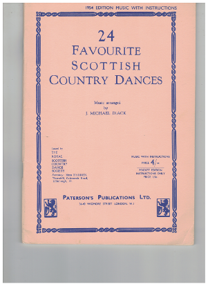 Picture of 24 Favourite Scottish Country Dances, arr. J. Michael Diack, piano 