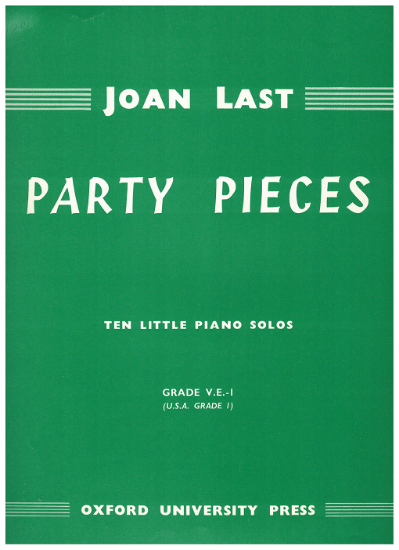 Picture of Party Pieces(10), Joan Last, piano solo 