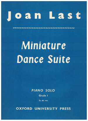 Picture of Miniature Dance Suite, Joan Last, piano solo 