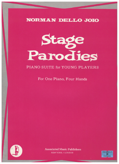 Picture of Stage Parodies, Norman Dello Joio, piano duet 