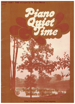 Picture of Piano Quiet Time Vol. 2, W. Elmo Mercer, sacred piano solos
