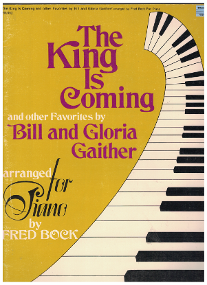 Picture of The King is Coming, Bill & Gloria Gaither, arr. Fred Bock, sacred piano solos