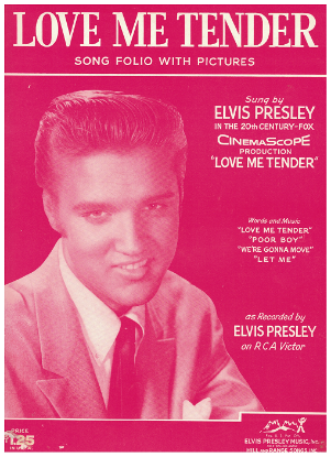 Picture of Love Me Tender, movie soundtrack, Elvis Presley