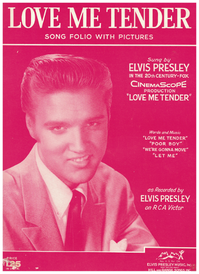 Picture of Love Me Tender, movie soundtrack, Elvis Presley