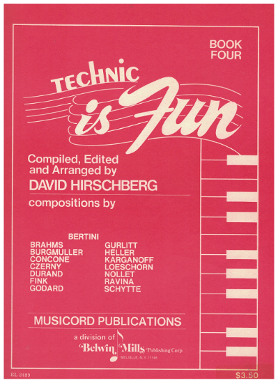 Picture of Technic is Fun Book Four, David Hirschberg, piano solo 
