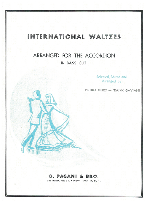 Picture of International Waltzes for Accordion, arr. Pietro Deiro & Frank Gaviani